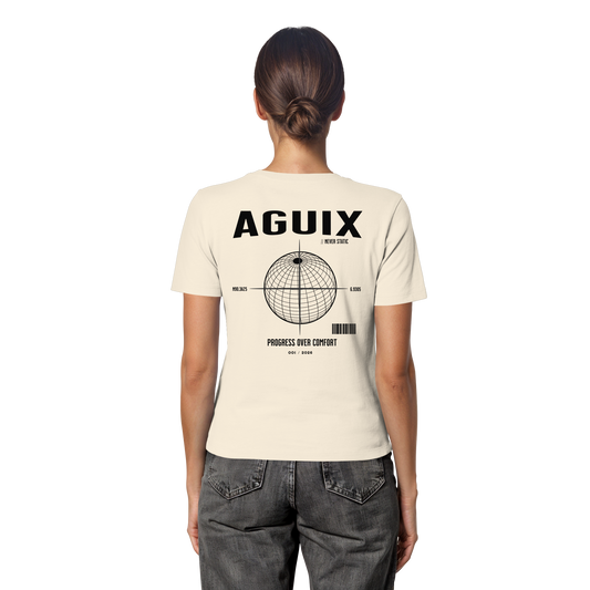 Never Static - Fitted Ladies Organic Shirt