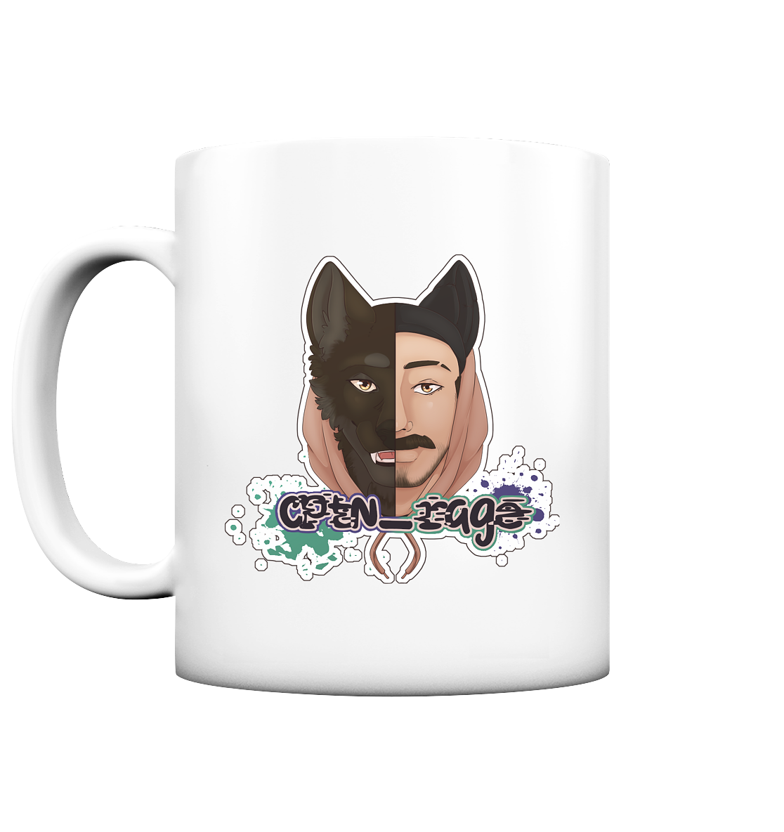 CPTN_RAGE - Tasse matt