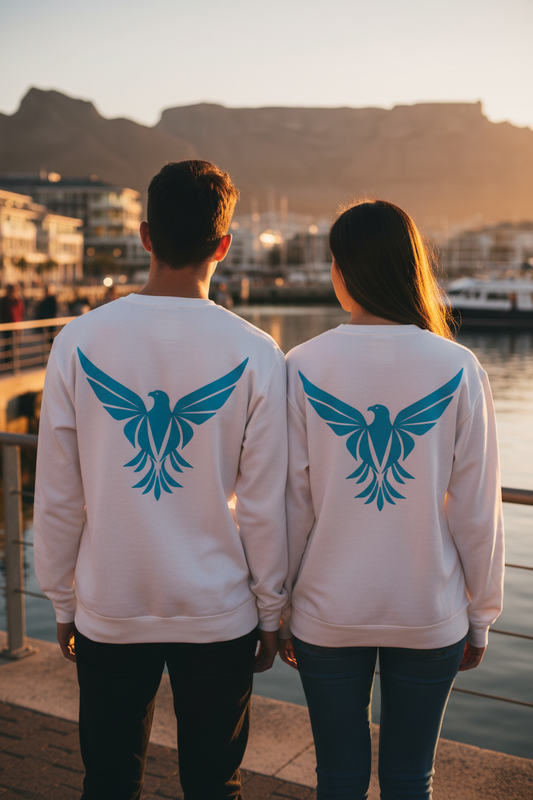 Organic Basic Unisex Sweatshirt Rücken