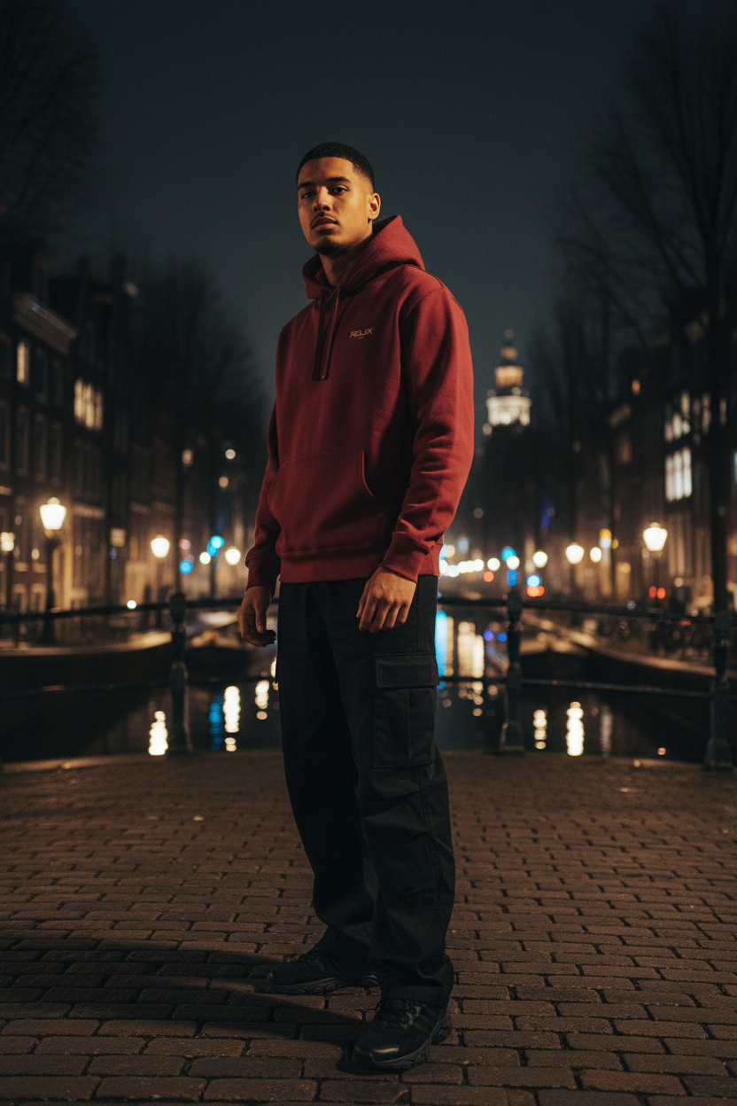 AGX Organic Basic Hoodie - Amsterdam