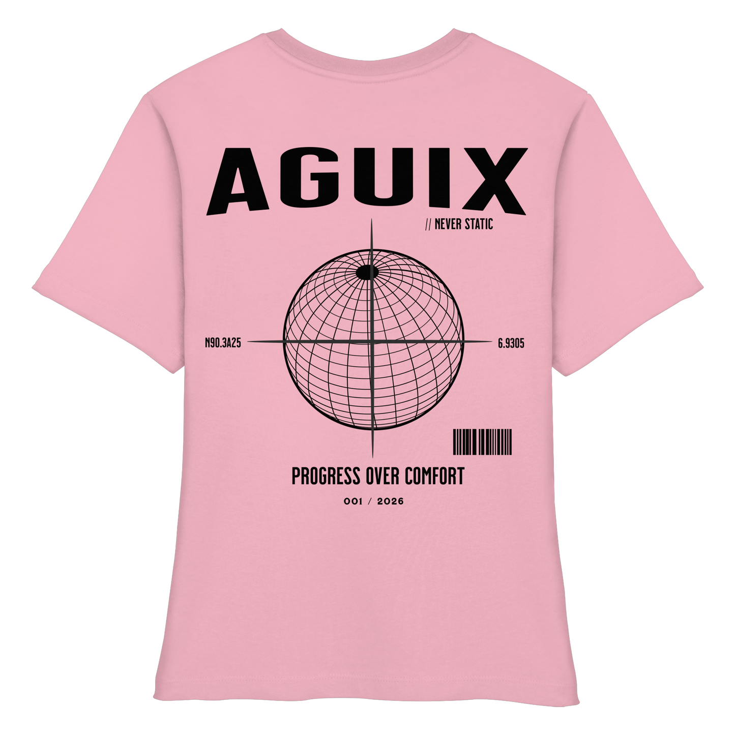 Never Static - Fitted Ladies Organic Shirt