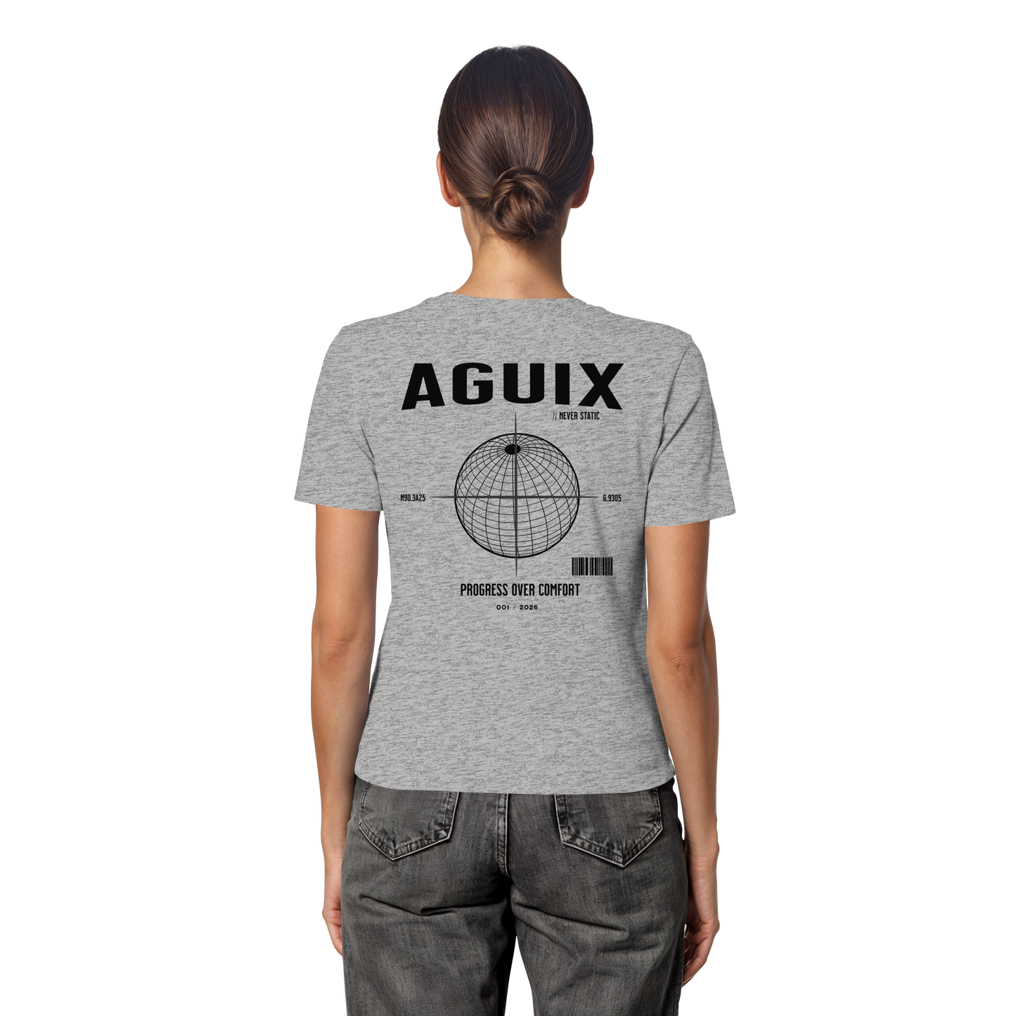 Never Static - Fitted Ladies Organic Shirt