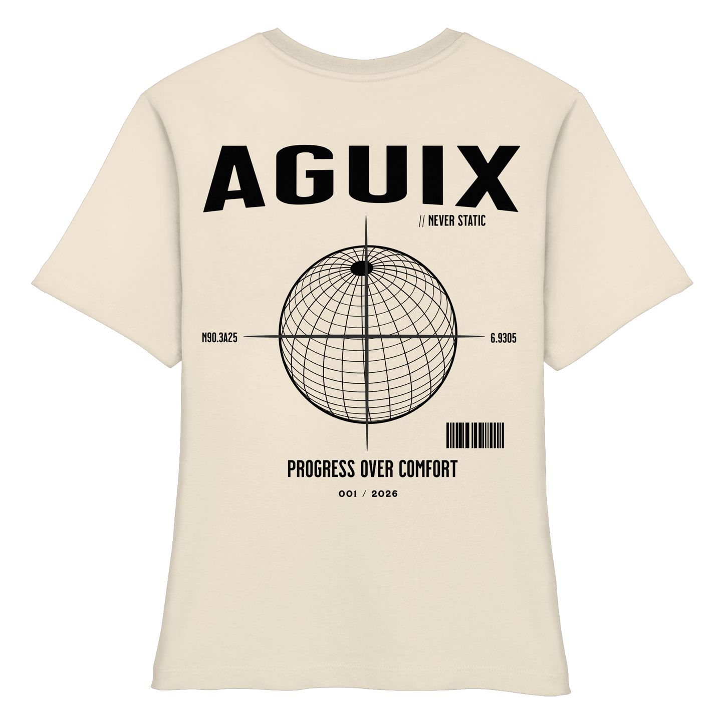 Never Static - Fitted Ladies Organic Shirt