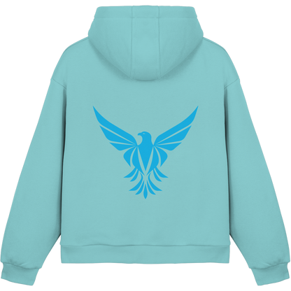 Aguix Basic - Sudadera con capucha corta afelpada