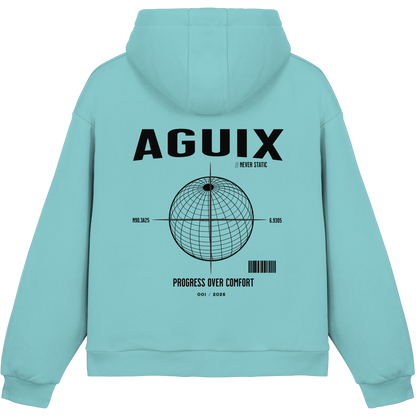 Never Static - Fluffy Boxcut Hoodie