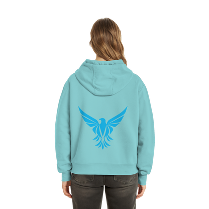 Aguix Basic - Sudadera con capucha corta afelpada