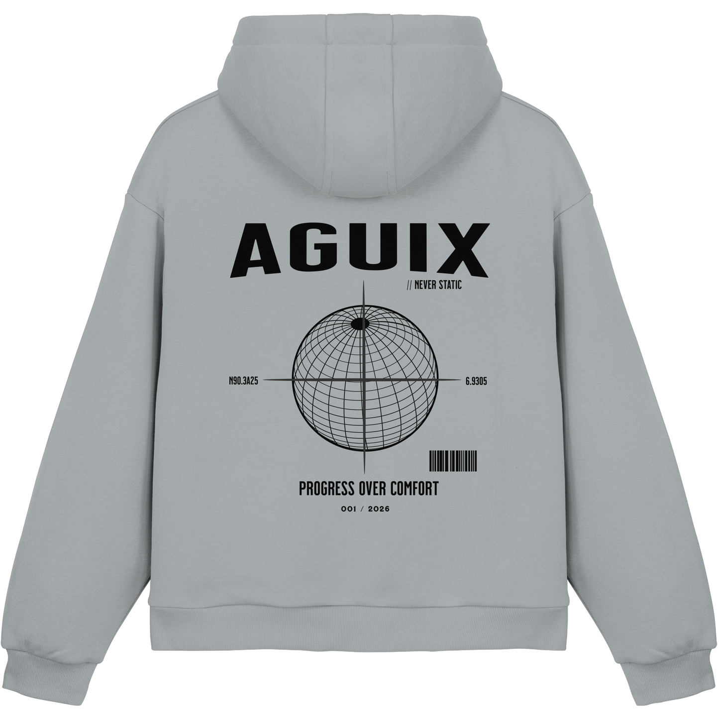 Never Static - Fluffy Boxcut Hoodie