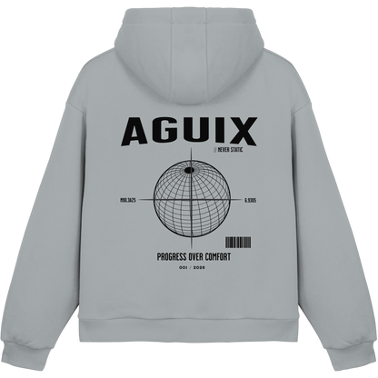 Never Static - Fluffy Boxcut Hoodie