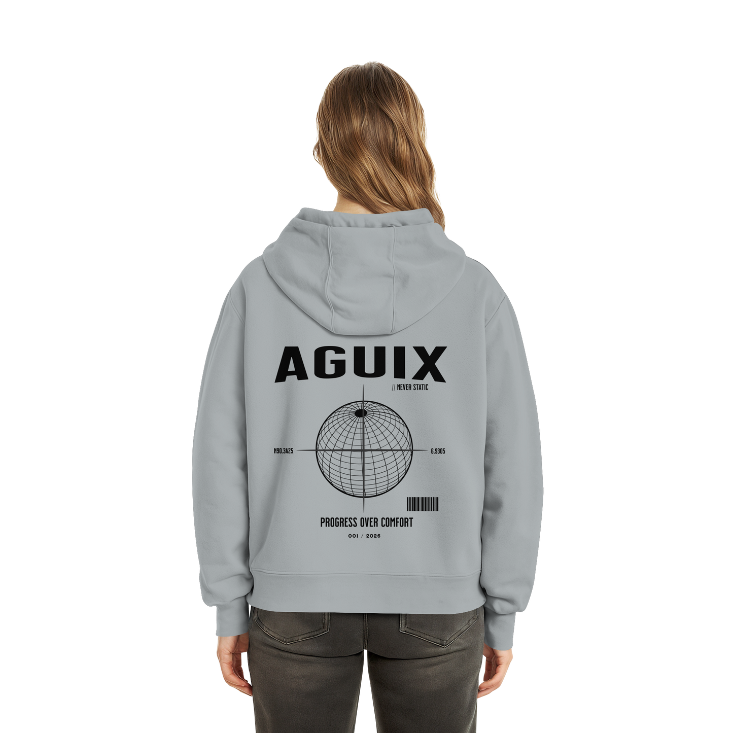 Never Static - Fluffy Boxcut Hoodie