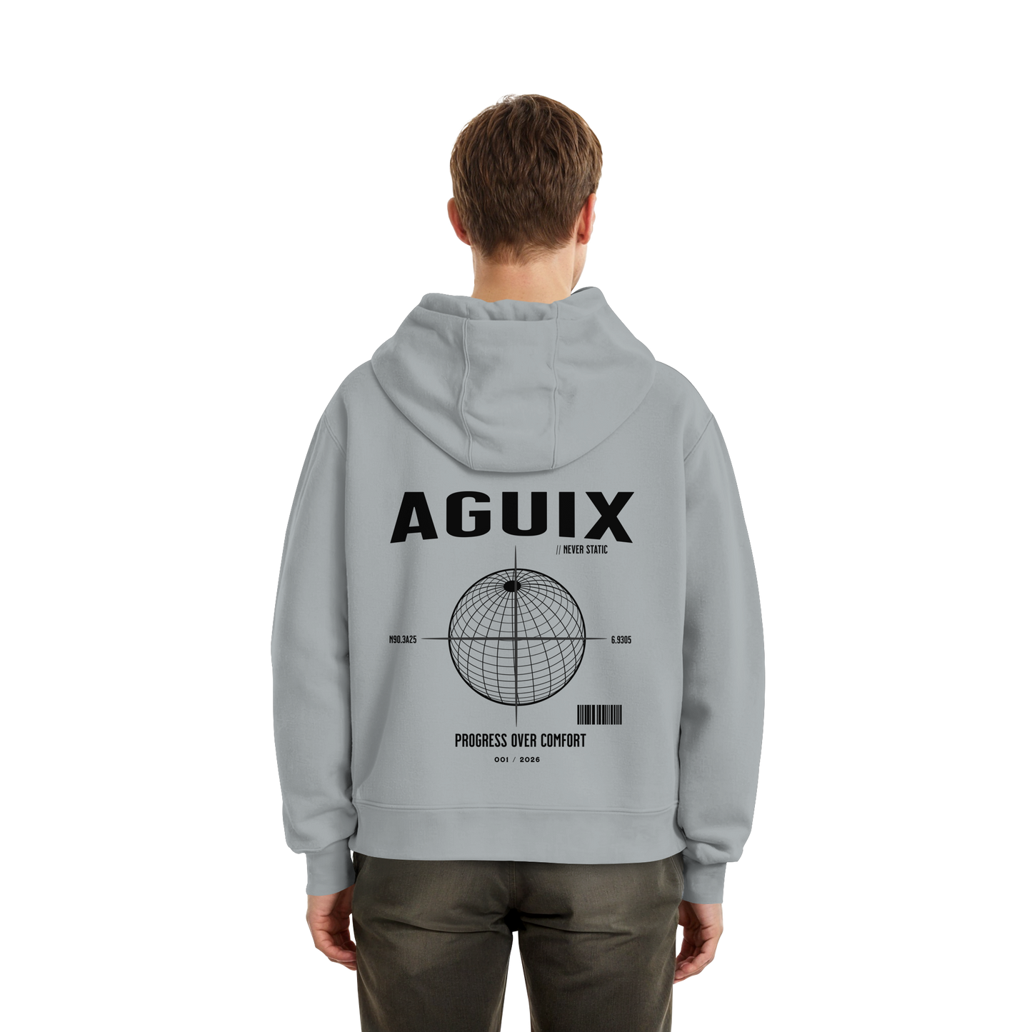 Never Static - Fluffy Boxcut Hoodie