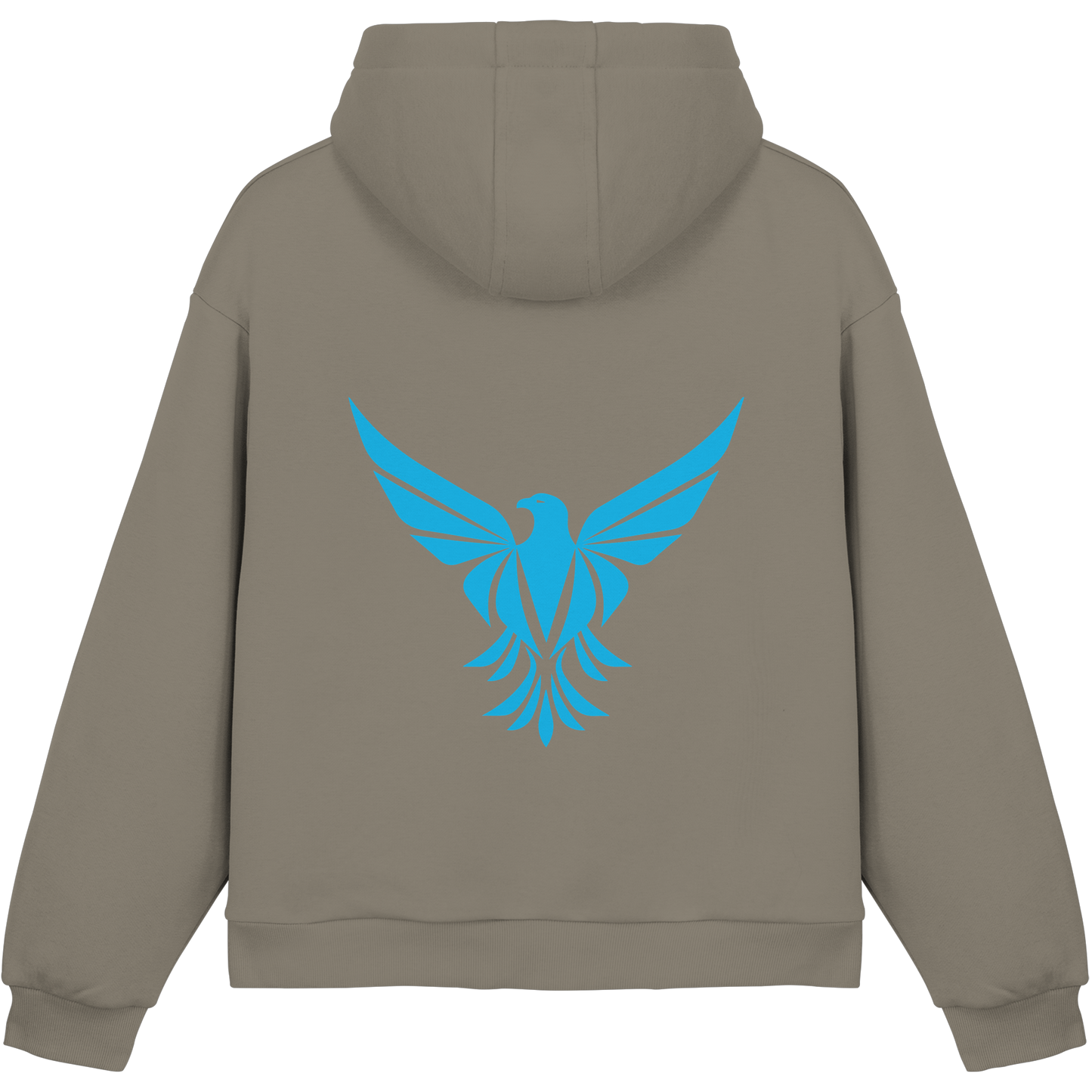 Aguix Basic - Sudadera con capucha corta afelpada