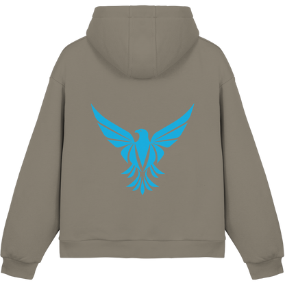 Aguix Basic - Sudadera con capucha corta afelpada