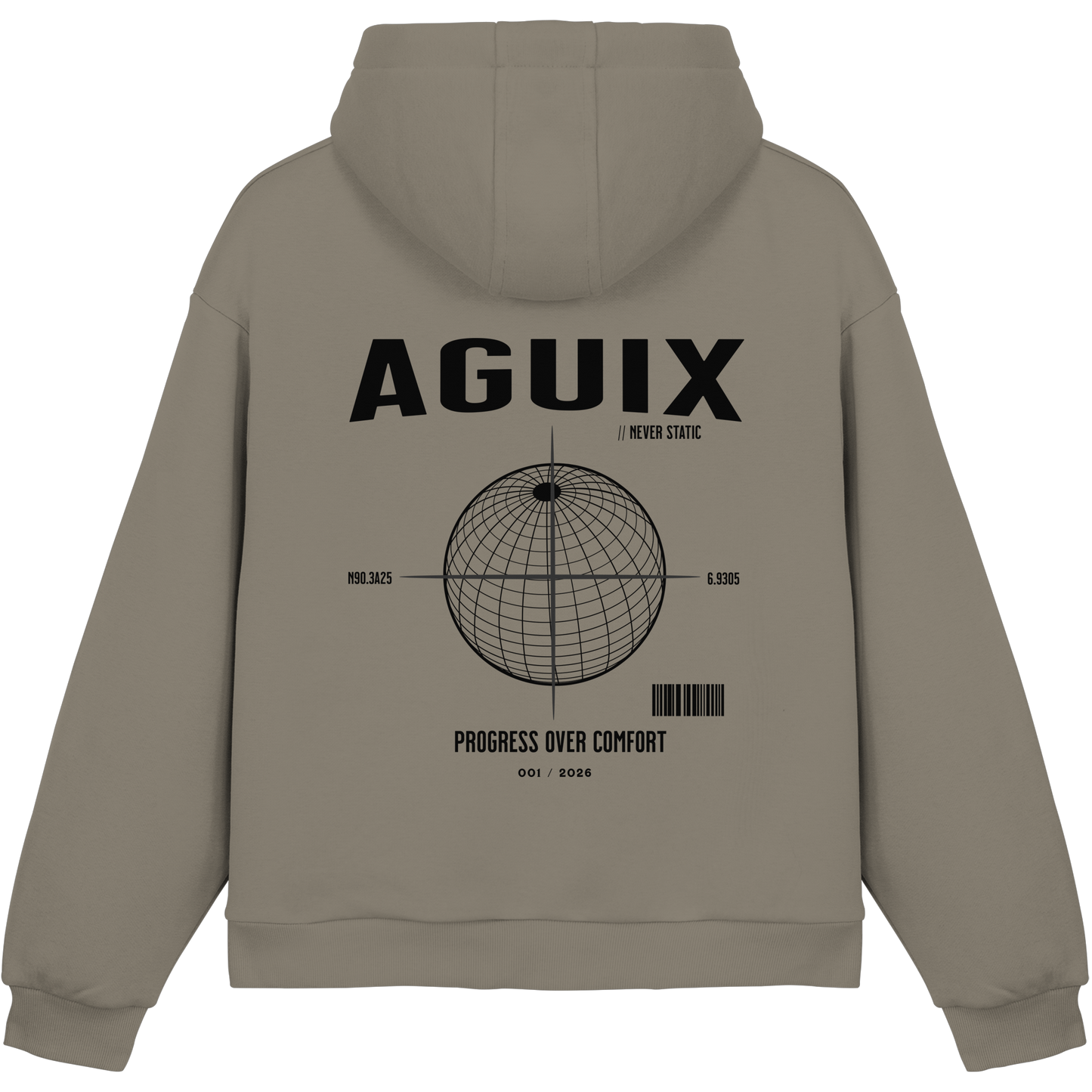 Never Static - Fluffy Boxcut Hoodie