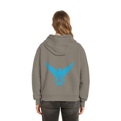 Aguix Basic - Sudadera con capucha corta afelpada