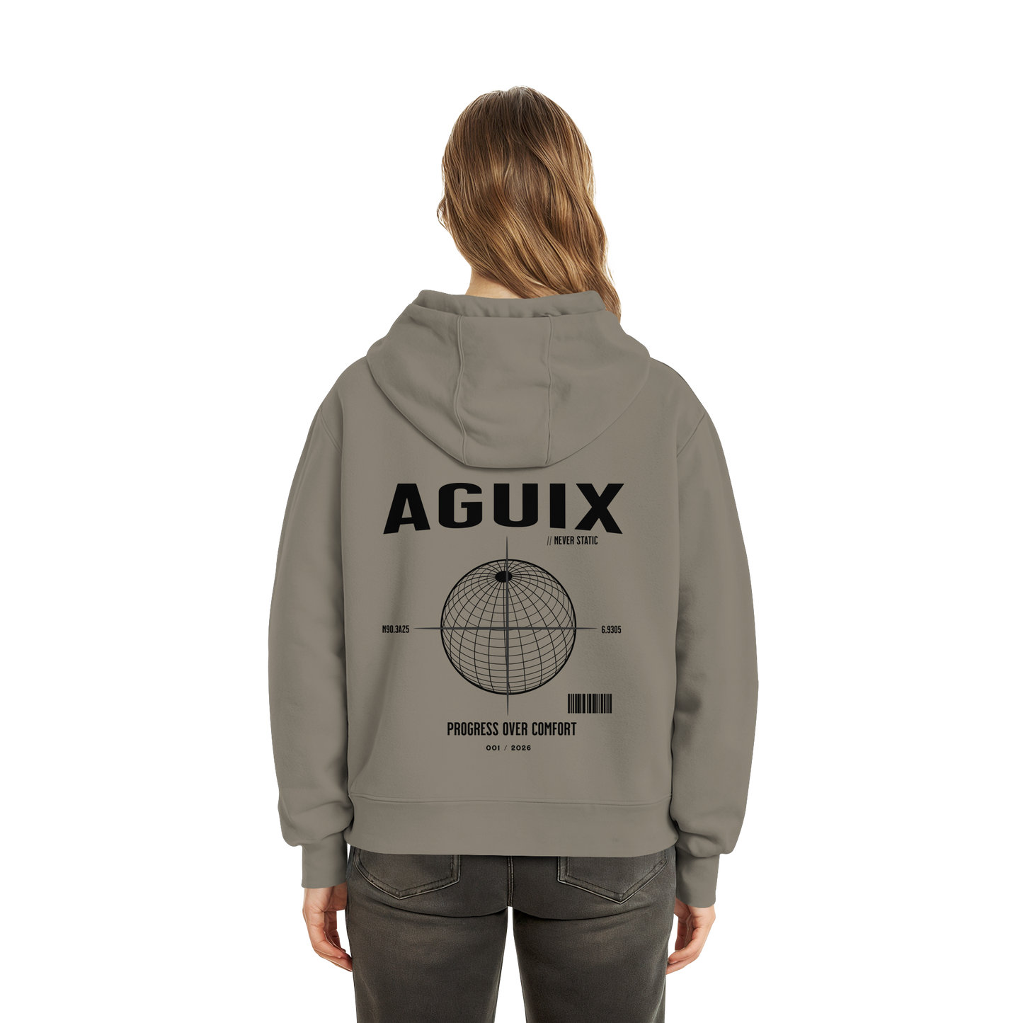 Never Static - Fluffy Boxcut Hoodie