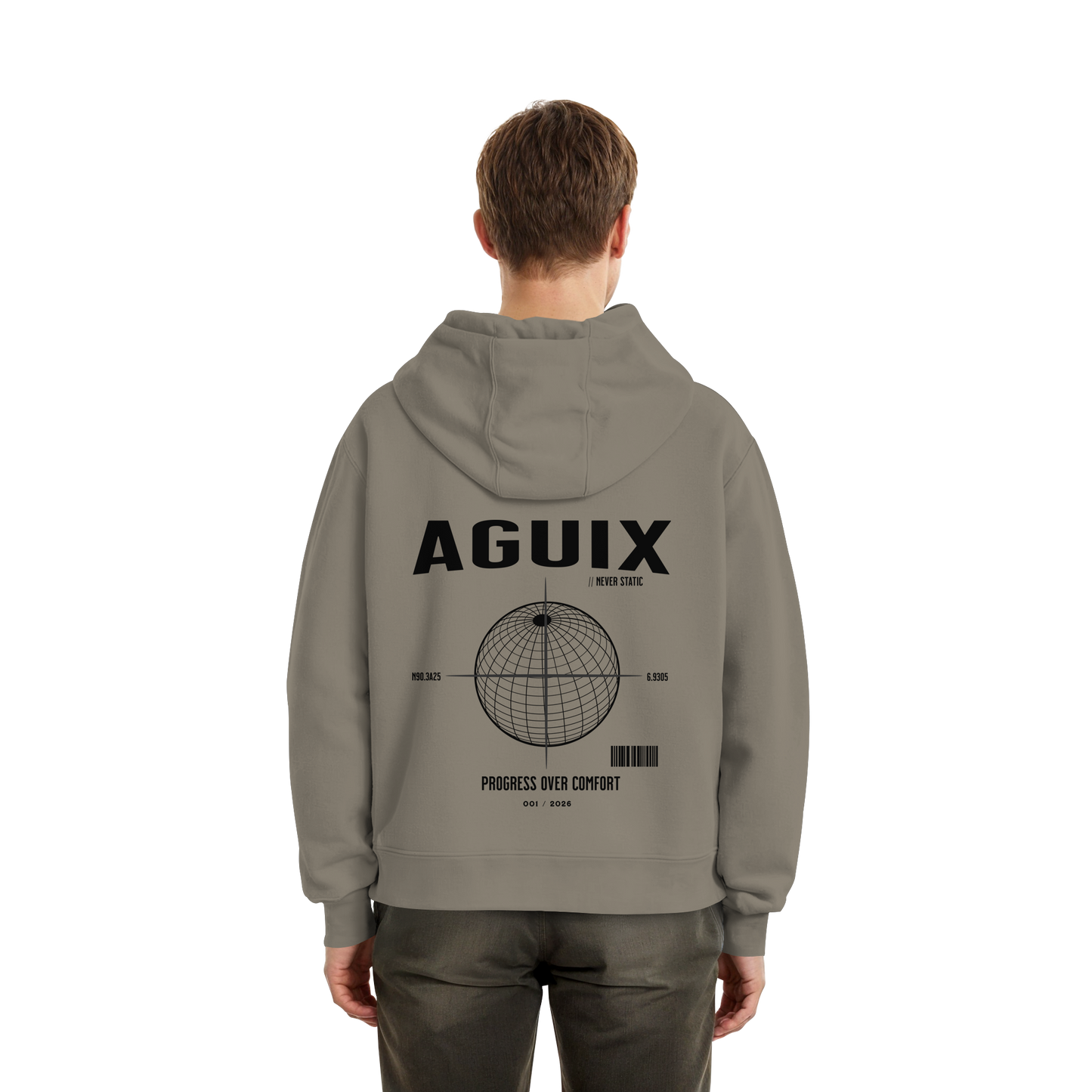Never Static - Fluffy Boxcut Hoodie