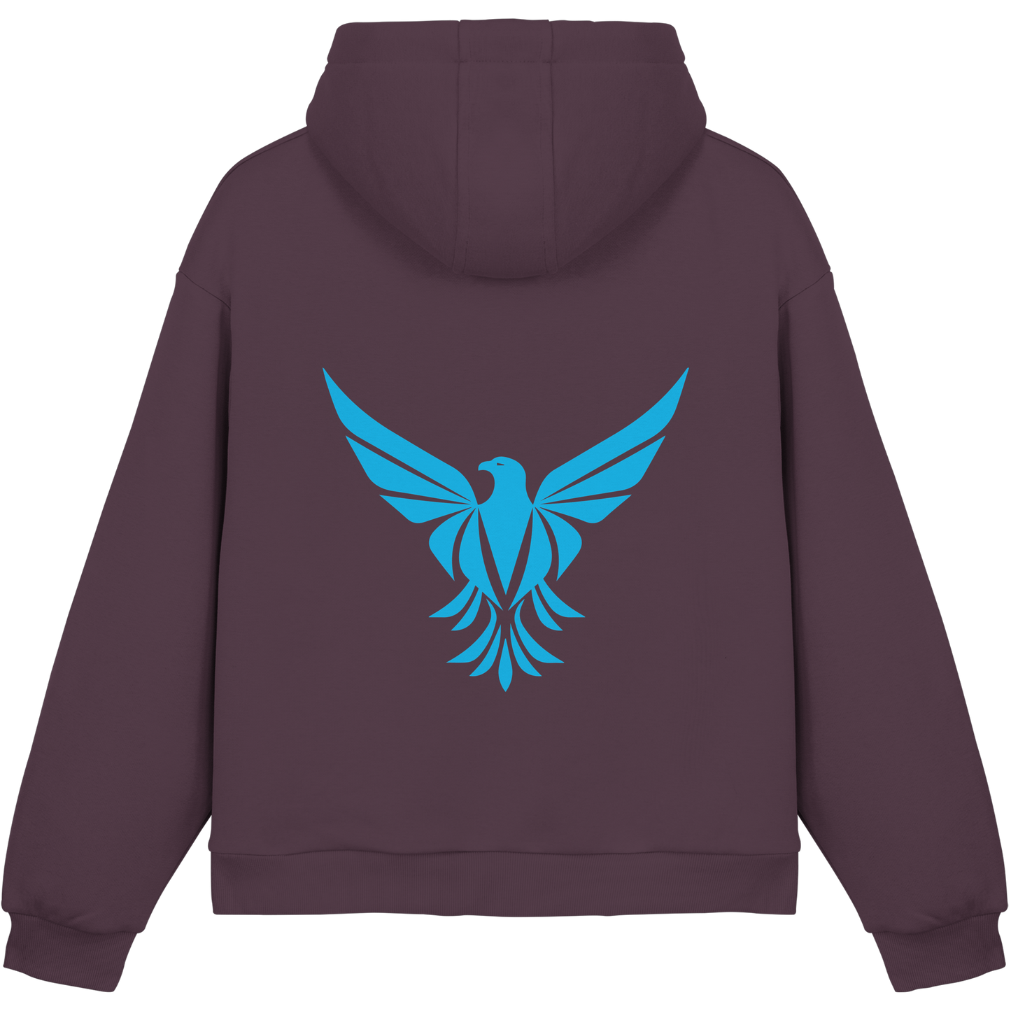 Aguix Basic - Sudadera con capucha corta afelpada
