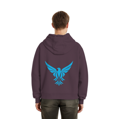 Aguix Basic - Sudadera con capucha corta afelpada