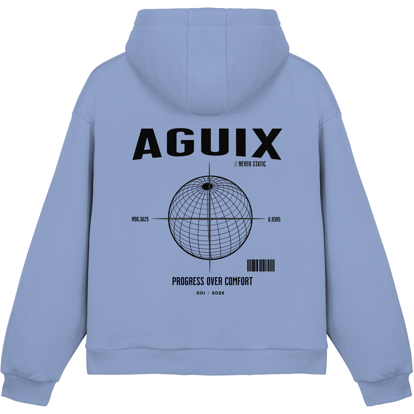 Never Static - Fluffy Boxcut Hoodie