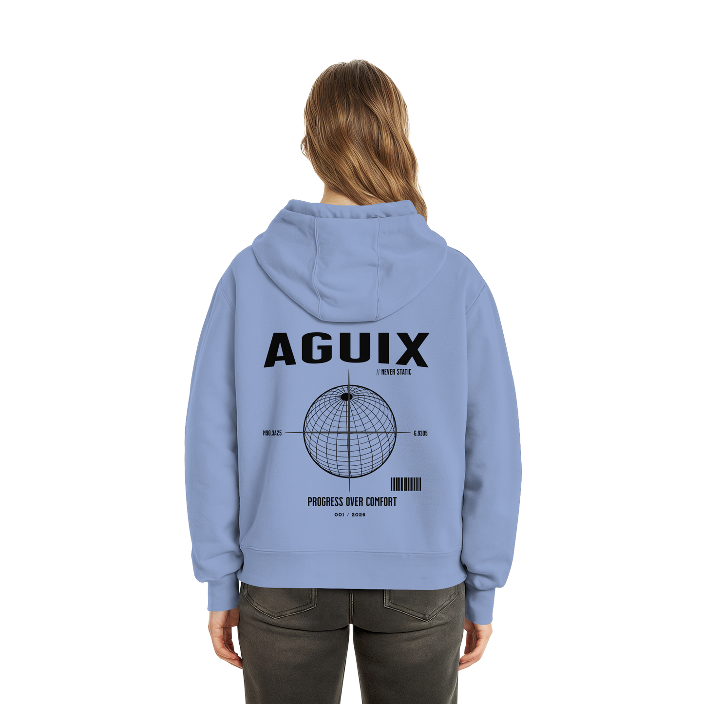 Never Static - Fluffy Boxcut Hoodie