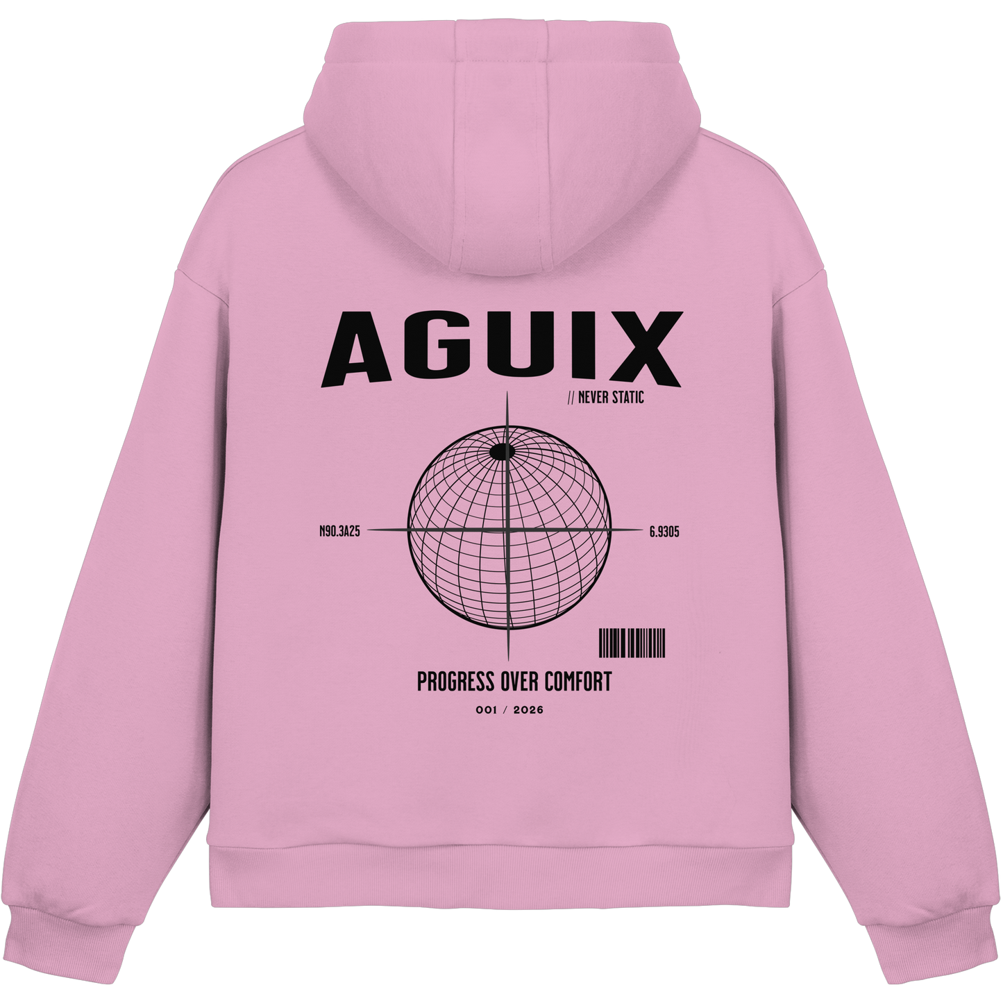 Never Static - Fluffy Boxcut Hoodie