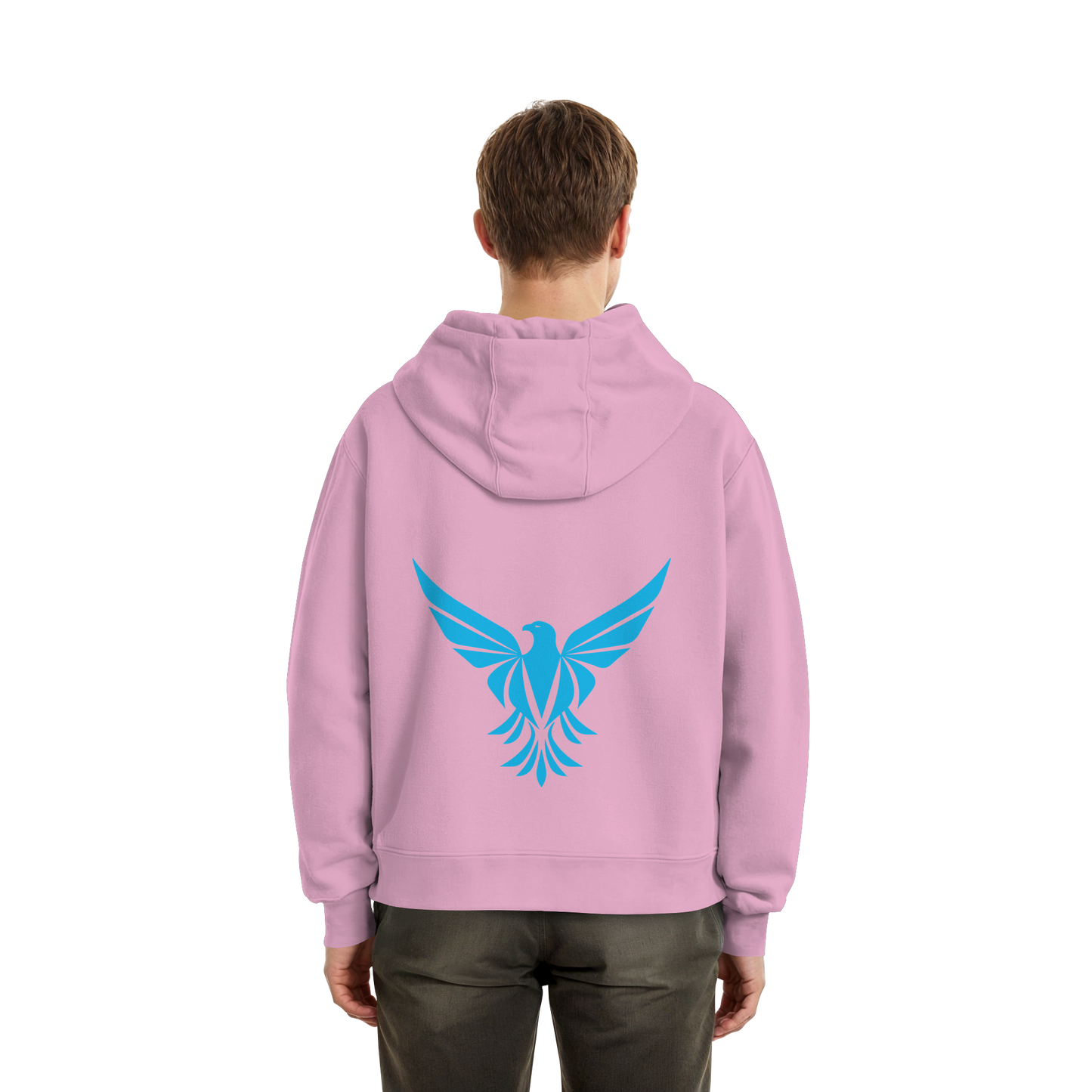 Aguix Basic - Sudadera con capucha corta afelpada
