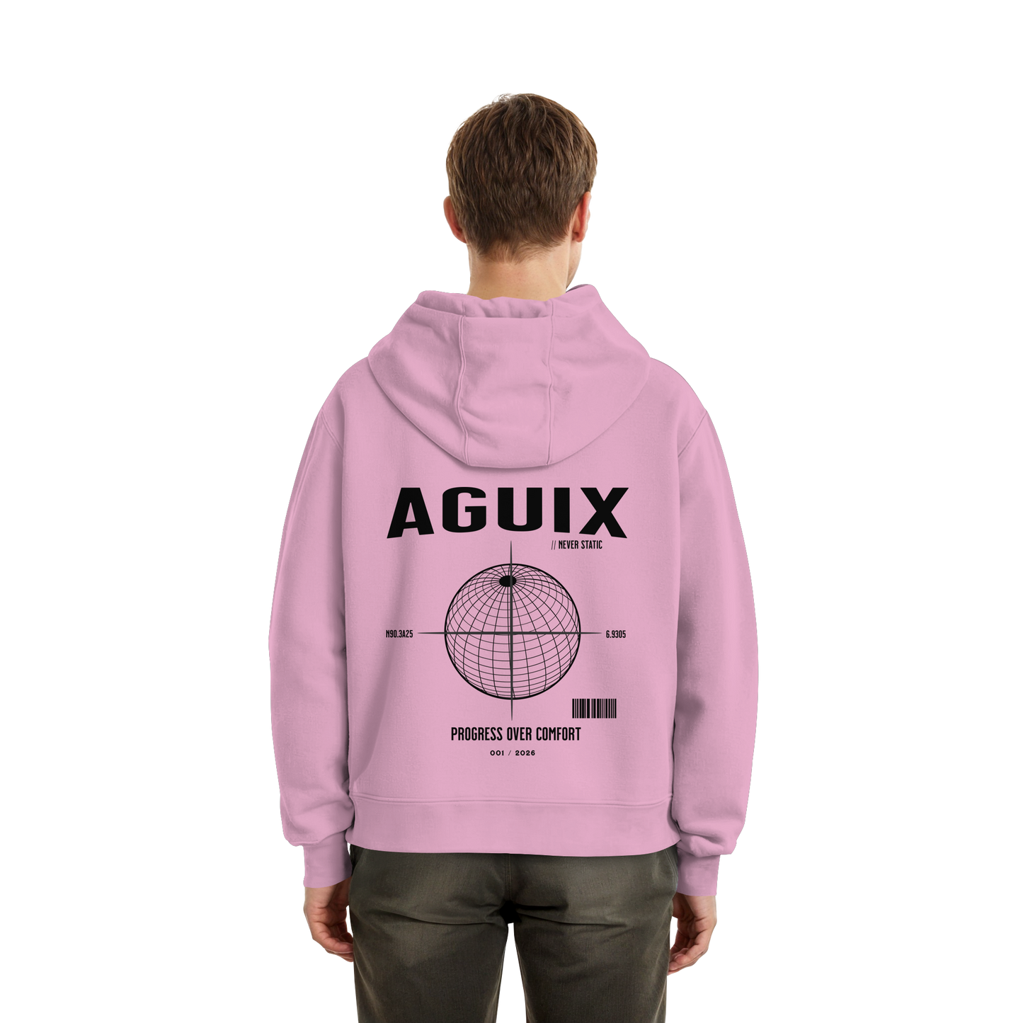 Never Static - Fluffy Boxcut Hoodie
