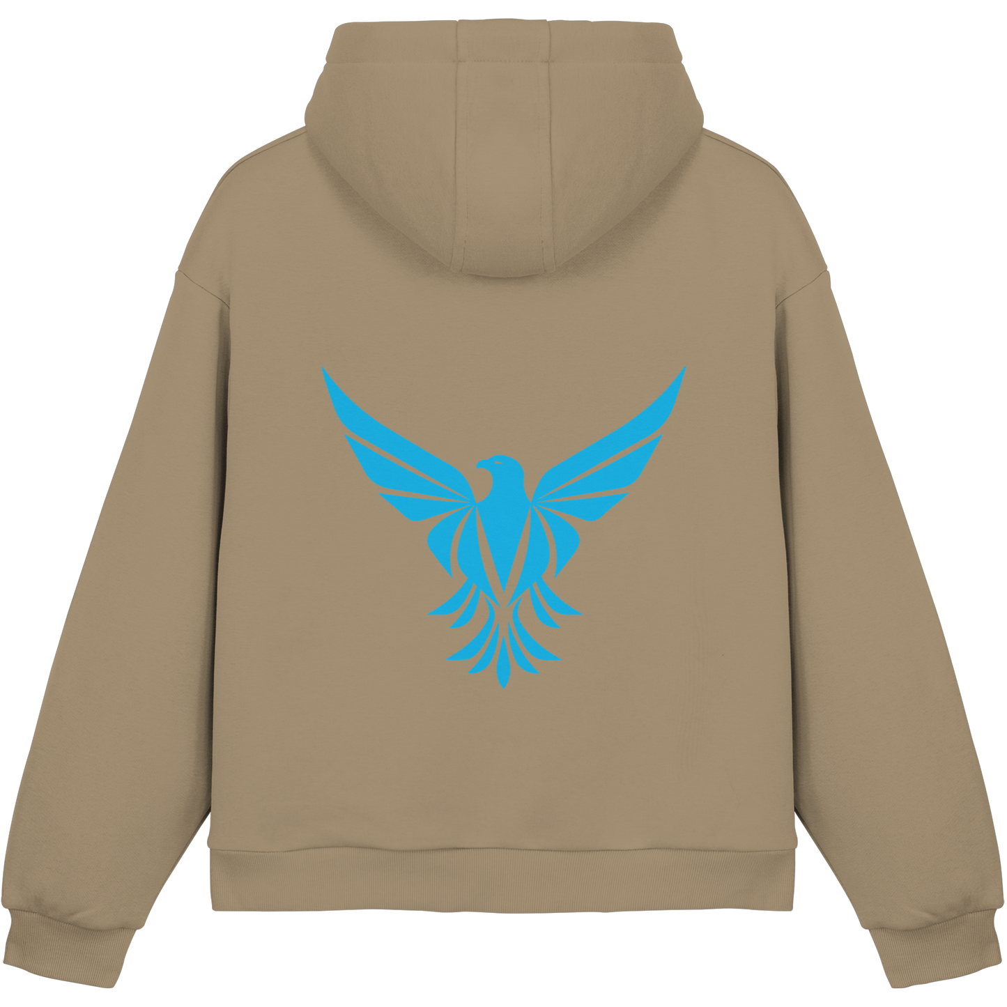 Aguix Basic - Sudadera con capucha corta afelpada