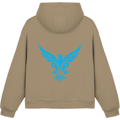 Aguix Basic - Sudadera con capucha corta afelpada