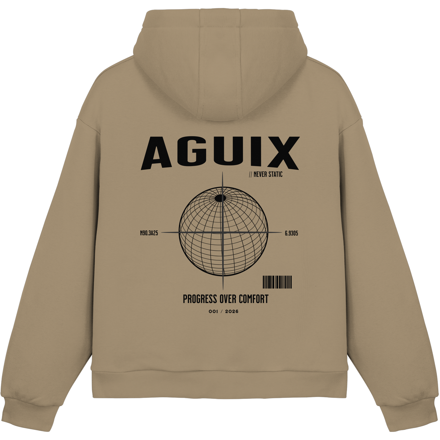 Never Static - Fluffy Boxcut Hoodie