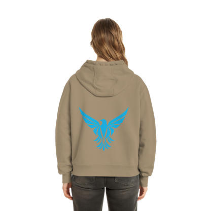 Aguix Basic - Sudadera con capucha corta afelpada