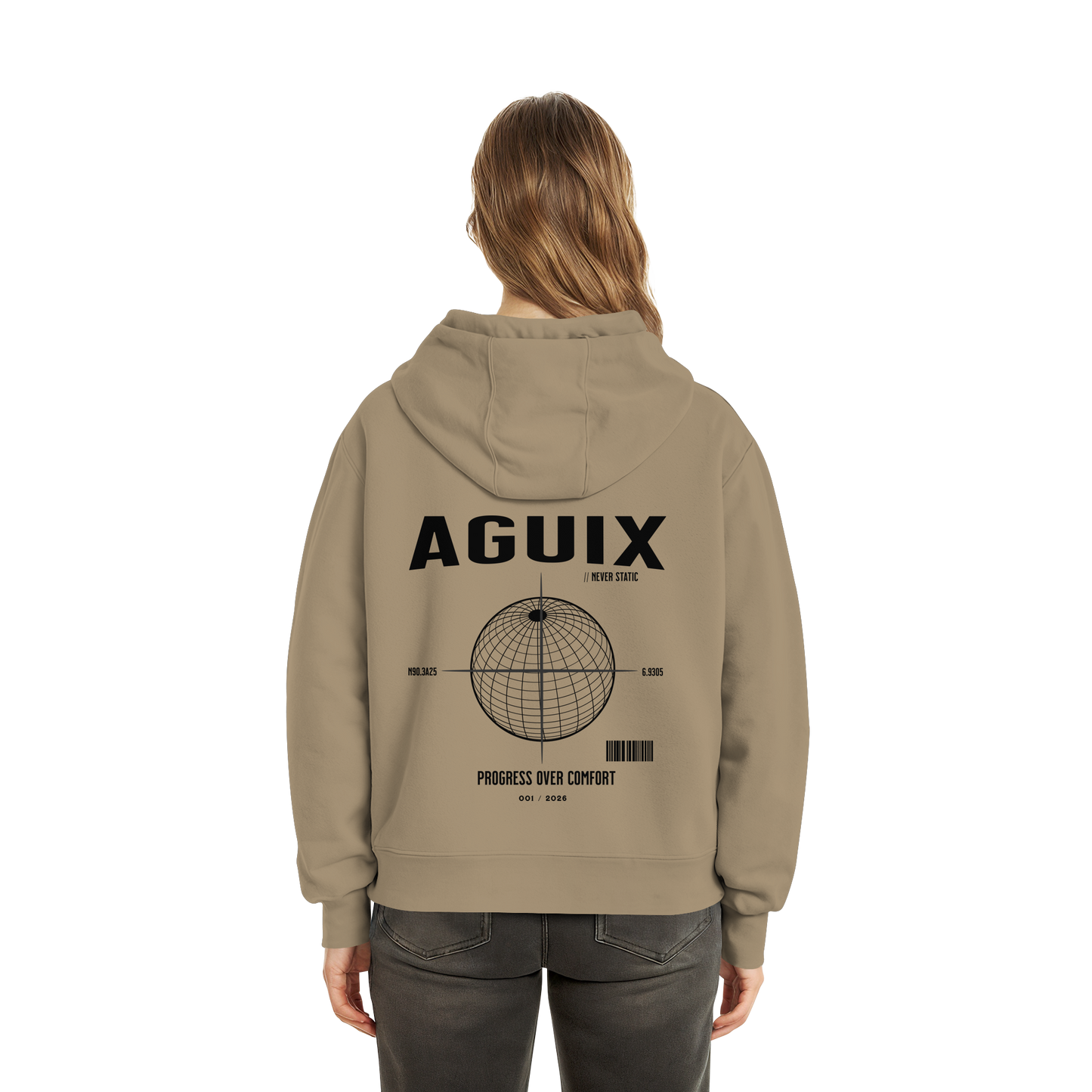 Never Static - Fluffy Boxcut Hoodie
