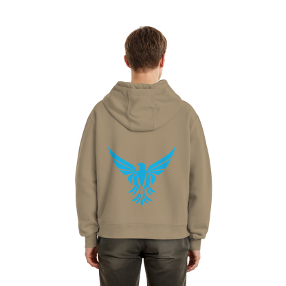 Aguix Basic - Sudadera con capucha corta afelpada