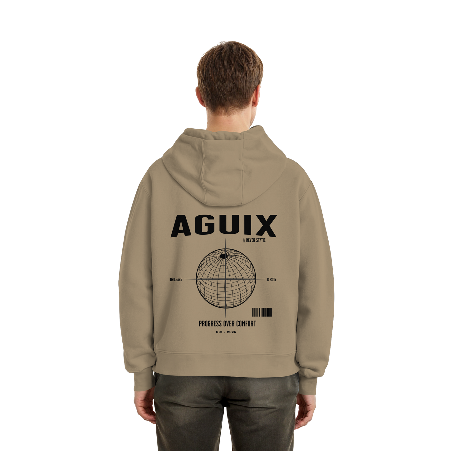 Never Static - Fluffy Boxcut Hoodie