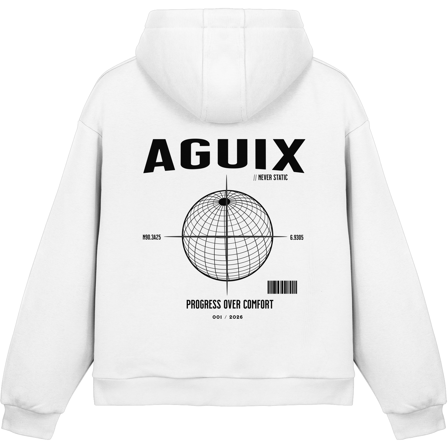 Never Static - Fluffy Boxcut Hoodie