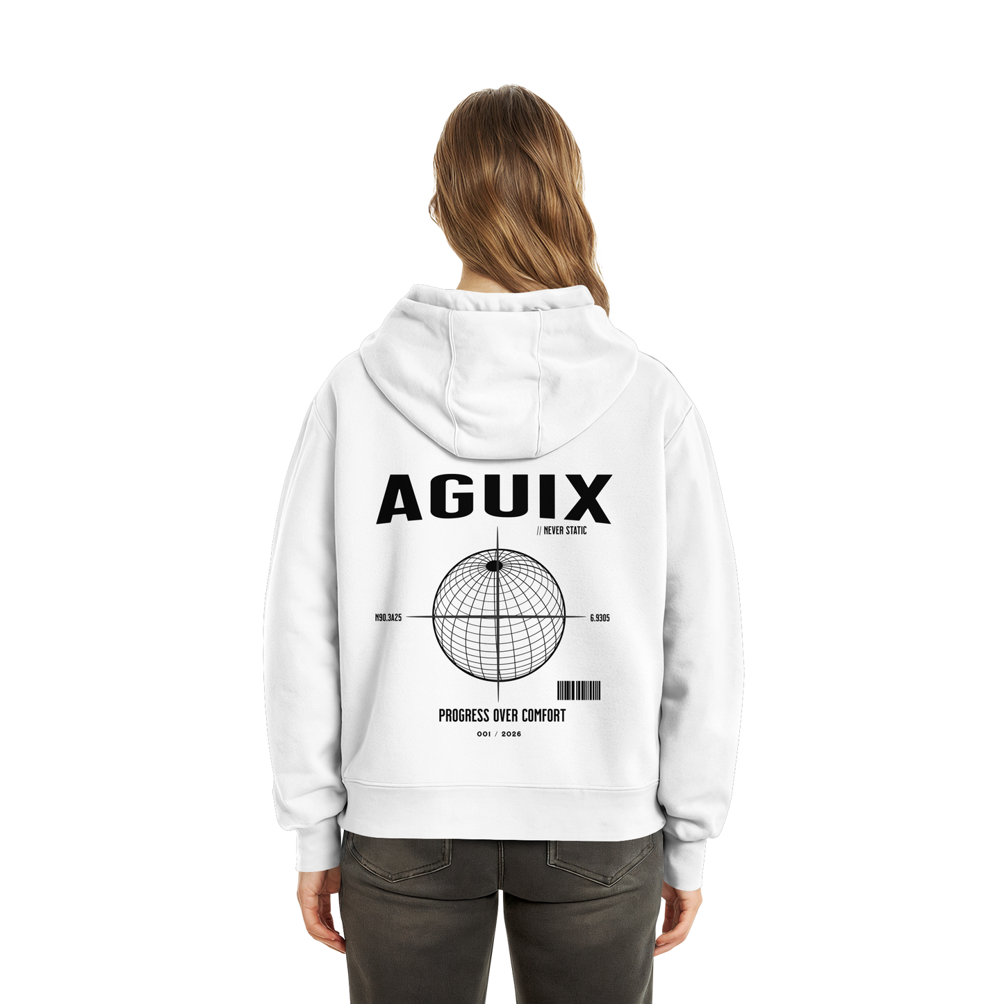 Never Static - Fluffy Boxcut Hoodie