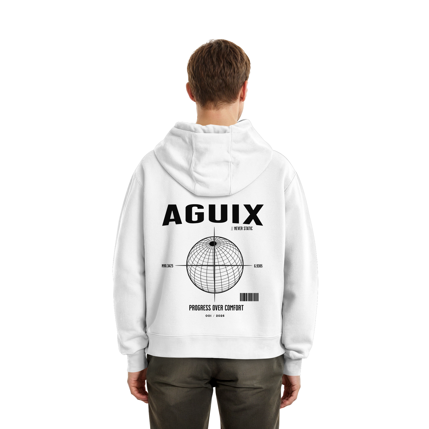 Never Static - Fluffy Boxcut Hoodie