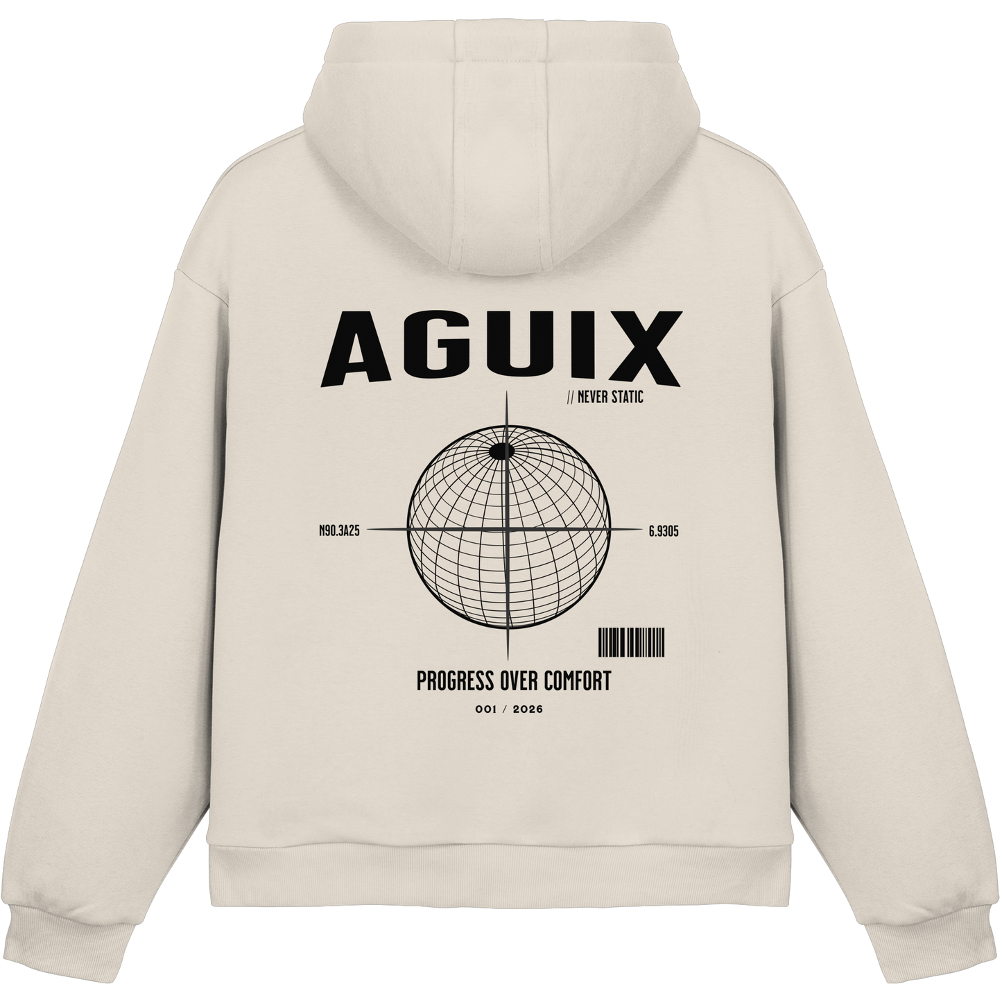 Never Static - Fluffy Boxcut Hoodie