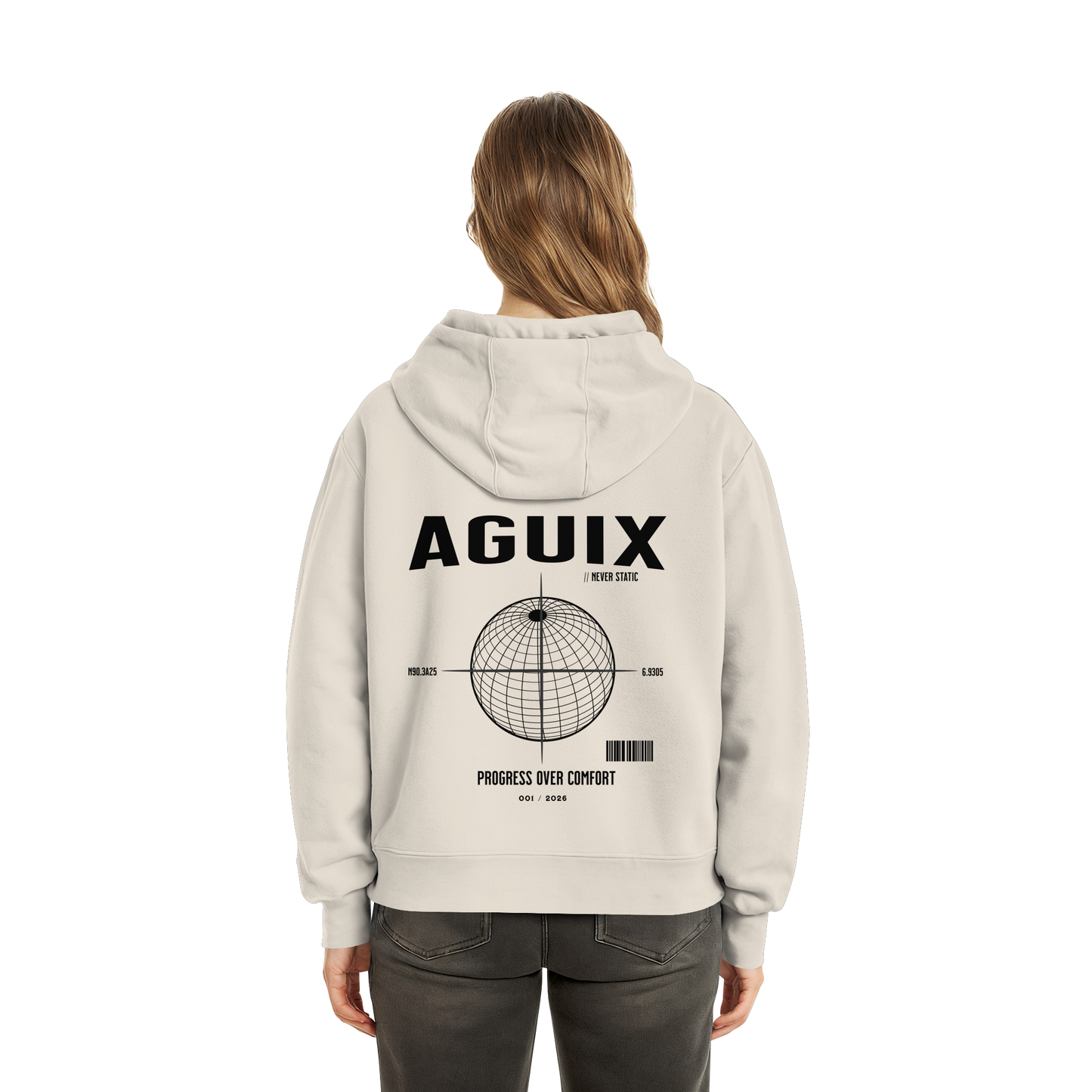 Never Static - Fluffy Boxcut Hoodie