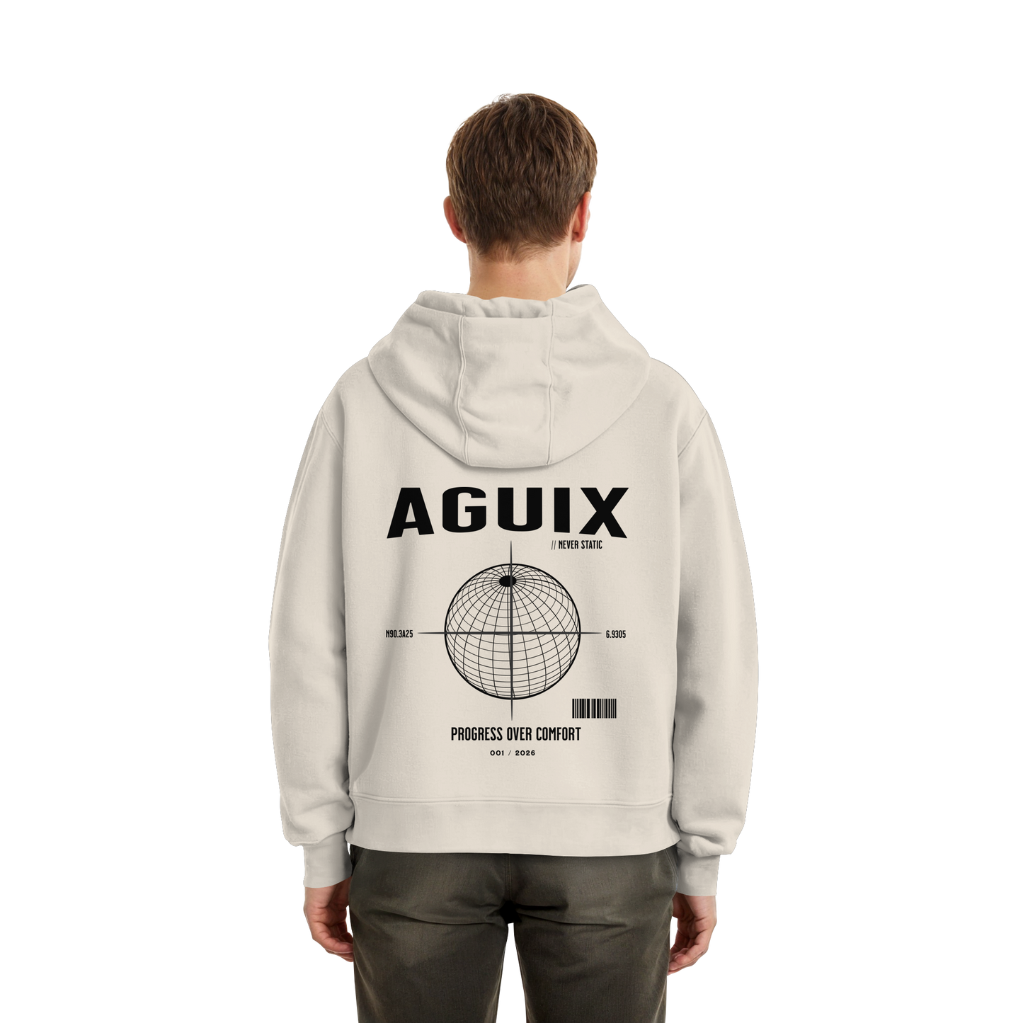 Never Static - Fluffy Boxcut Hoodie