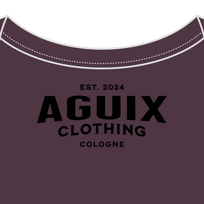 Aguix Basic - Sudadera con capucha corta afelpada
