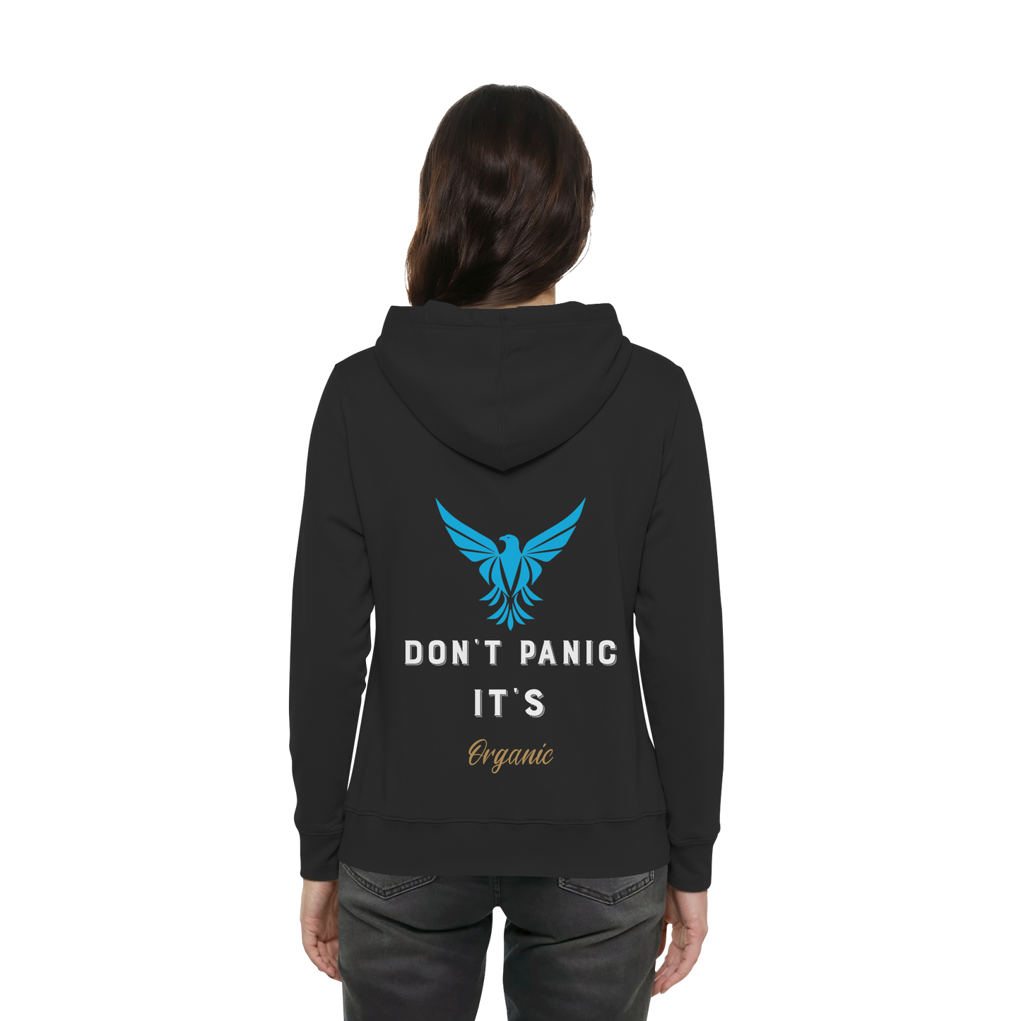 Don´t Panic - Womens Organic Hoodie B&C