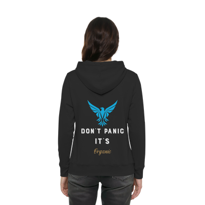 Don´t Panic - Womens Organic Hoodie B&C