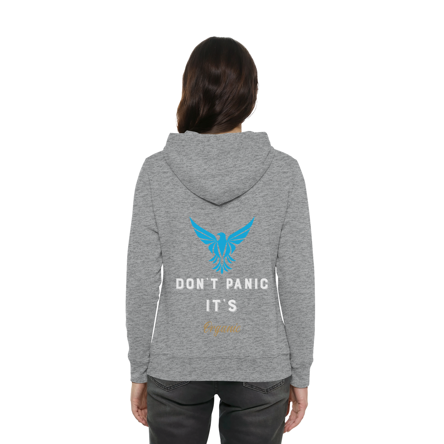 Don´t Panic - Womens Organic Hoodie B&C
