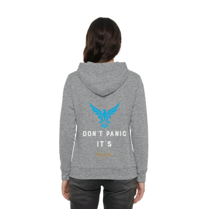 Don´t Panic - Womens Organic Hoodie B&C