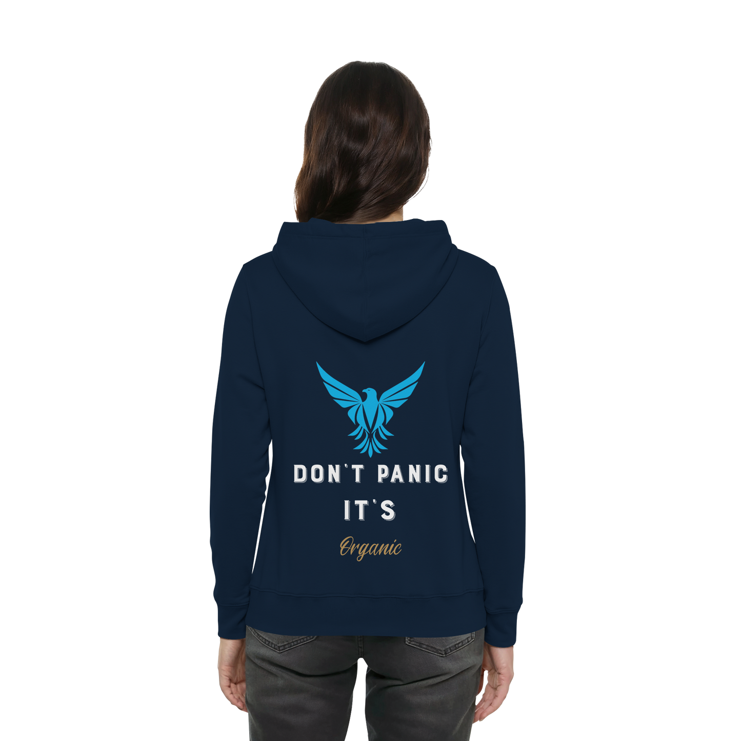 Don´t Panic - Womens Organic Hoodie B&C