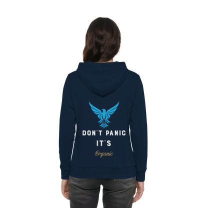 Don´t Panic - Womens Organic Hoodie B&C