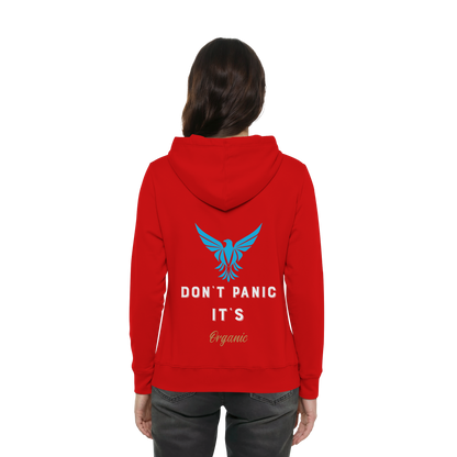 Don´t Panic - Womens Organic Hoodie B&C
