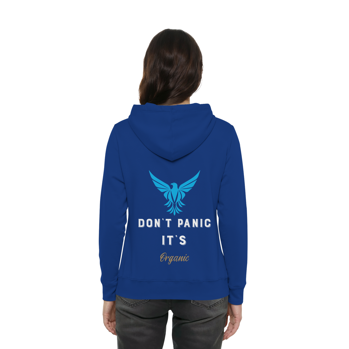 Don´t Panic - Womens Organic Hoodie B&C