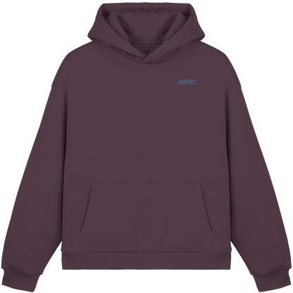 Aguix Basic - Sudadera con capucha corta afelpada